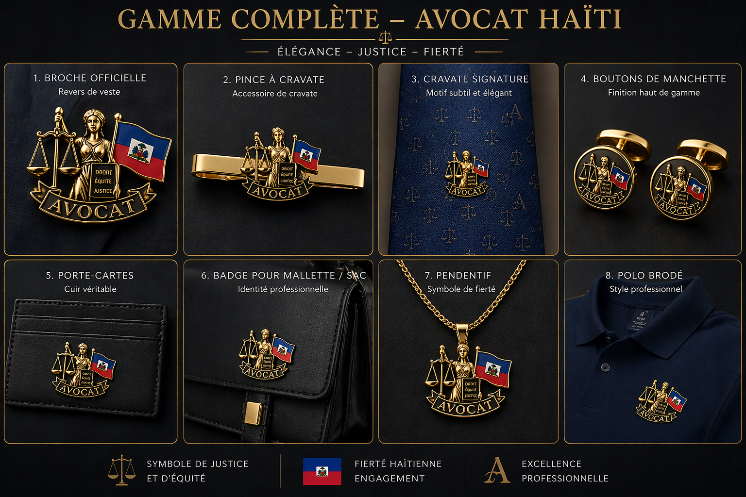 Gamme complète avocat HaitiLogo